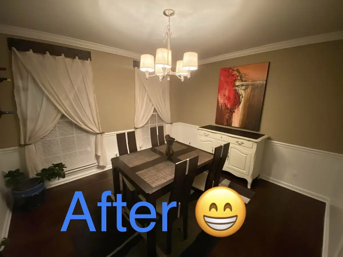 Professional dining room restoration after water damage in West Norriton